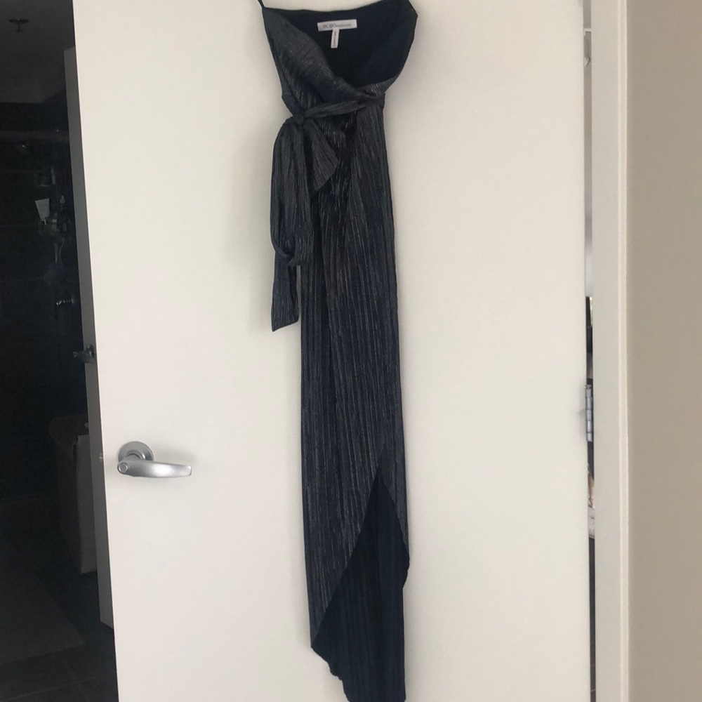 Navy/silver BCBGeneration dress.